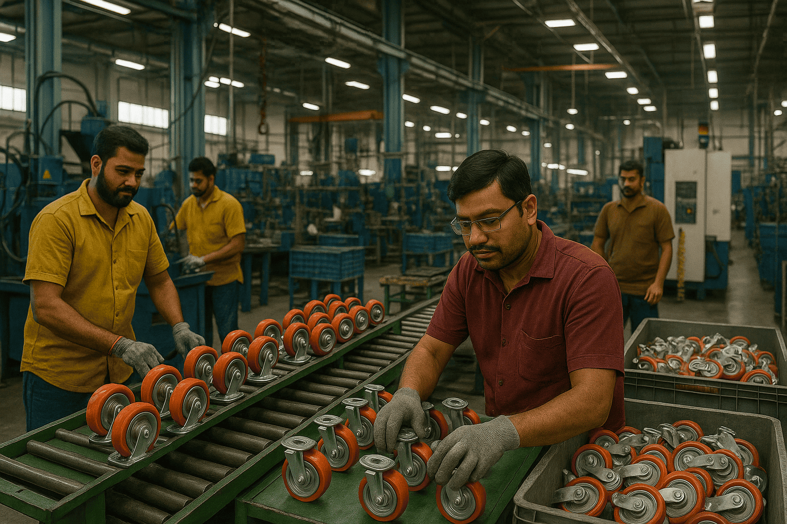 Medical Caster Wheel Factory